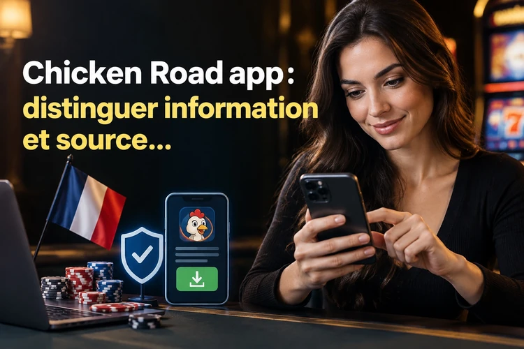 Chicken Road app : distinguer information et source officielle
