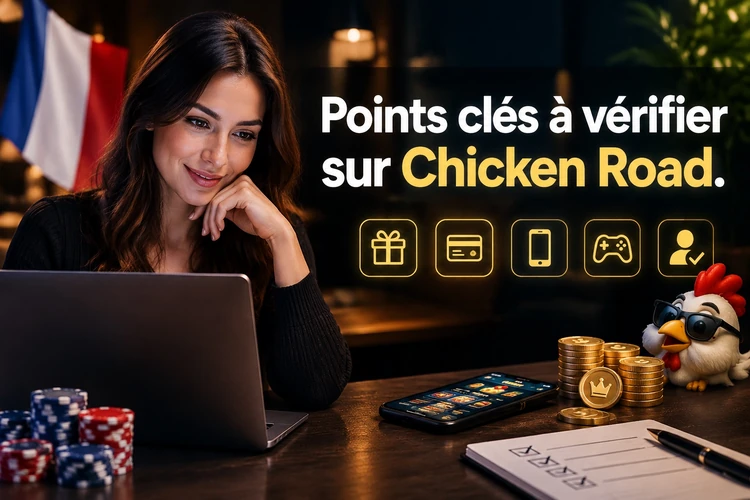 Points clés à vérifier sur Chicken Road