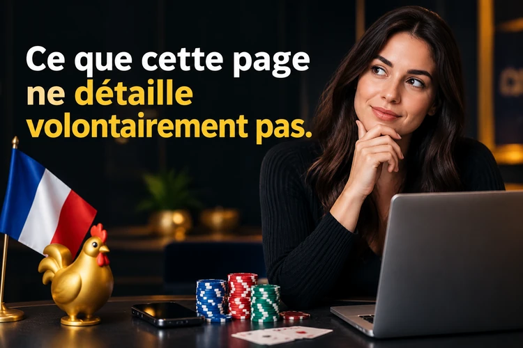 Ce que cette page ne détaille volontairement pas