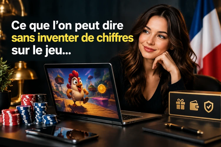 Ce que l’on peut dire sans inventer de chiffres sur le jeu du poulet demo