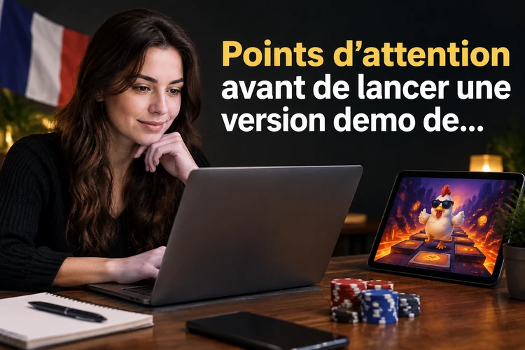 Points d’attention avant de lancer une version demo de Chicken Road